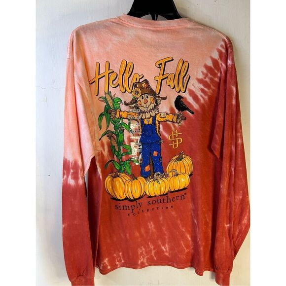 Simply Southern "Hello Fall" large long sleeve new rn#147258 - Picture 2 of 9